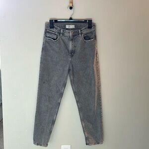 gray wash jeans